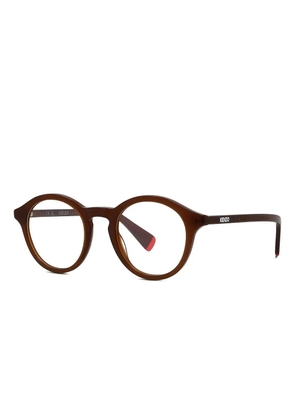 Kenzo round-frame glasses - Brown