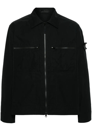 Stone Island Ghost organic-cotton jacket - Black