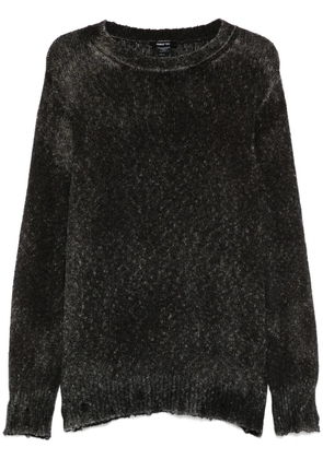Avant Toi distressed sweater - Grey