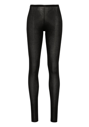 Maison Close La Femme Amazone ribbed leggings - Black