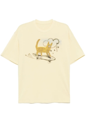 JNBY graphic-print T-shirt - Yellow