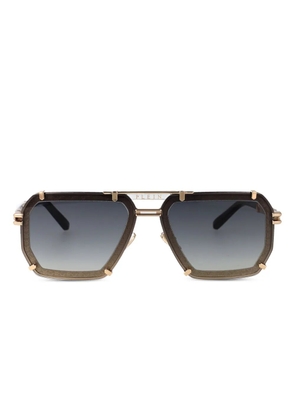 Philipp Plein Eyewear SPP1310301 GOLD BROWN