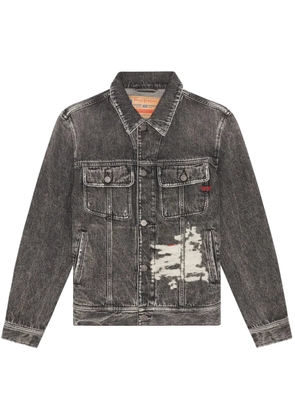 Diesel D-Barcy-S1 denim trucker jacket - Grey