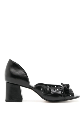 Sarah Chofakian Adrienne 45mm leather pumps - Black