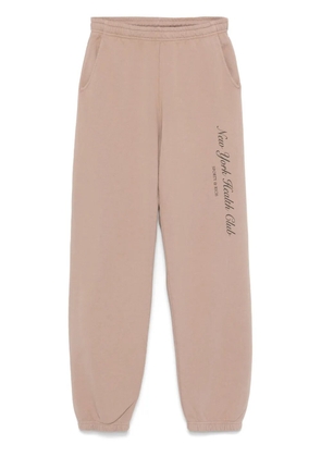 Sporty & Rich NY Health Club sweatpants - Neutrals