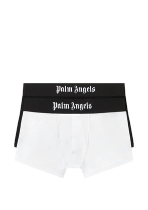 Palm Angels logo elastic-waist boxers (set of two) - White