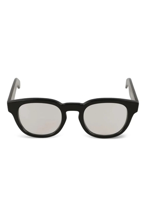 Kador round-frame glasses - Black