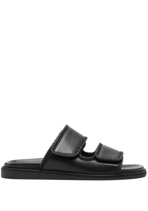Dear Frances braided leather sandals - Black
