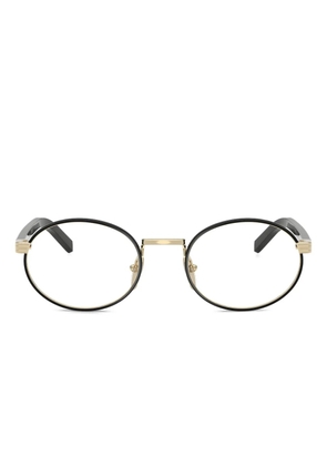 Prada Eyewear round-frame glasses - Black