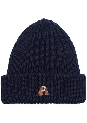 PELO FOUNDATION Cavalier King beanie hat - Blue