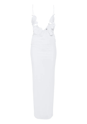 Christopher Esber Moulded Venus maxi dress - White