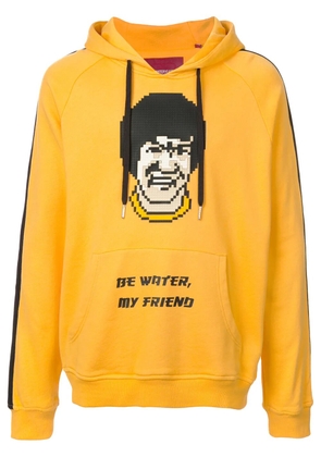 Mostly Heard Rarely Seen 8-Bit Be Water My Friend hoodie - Yellow
