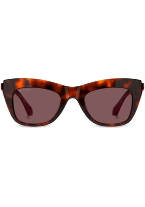 ETRO tortoiseshell-effect cat-eye sunglasses - Brown