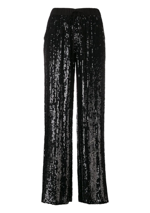 P.A.R.O.S.H. sequin trousers - Black