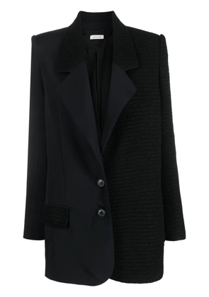 The Mannei Caen crochet blazer - Black