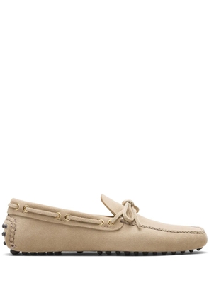 Car Shoe suede driving shoes - Neutrals