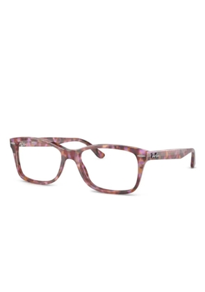Ray-Ban rectangle-frame glasses - Pink