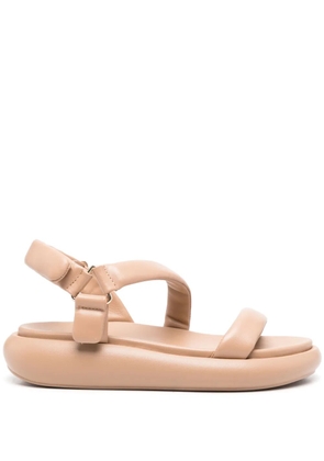 Ash Vanessa 50mm leather sandals - Neutrals