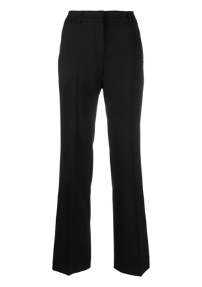Incotex tailored flared trousers - Black