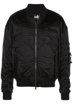 Haculla embroidered bomber jacket - Black
