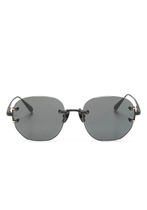Linda Farrow Sandor geometric-frame sunglasses - Black
