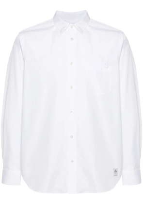 sacai Thomas Mason shirt - White