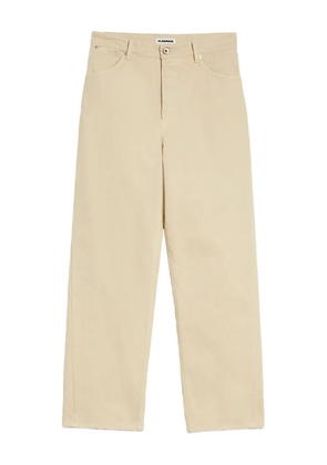 Jil Sander logo-patch jeans - Neutrals
