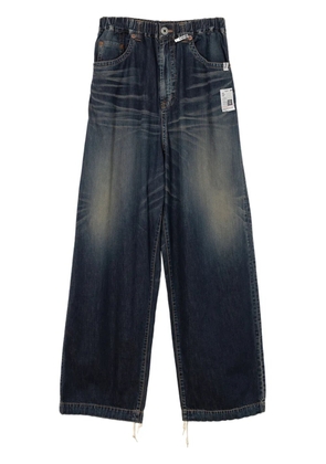 Maison MIHARA YASUHIRO wide-leg jeans - Blue