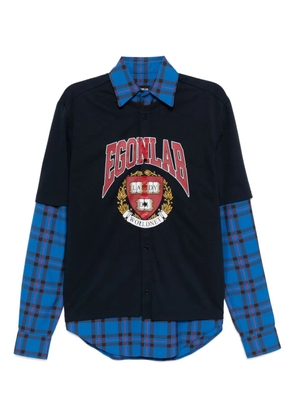 EGONlab. T-shirt shirt - Blue