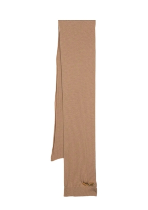 Moschino wool scarf - Brown