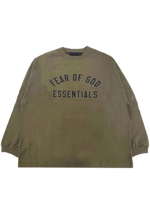 FEAR OF GOD ESSENTIALS logo t-shirt - Green