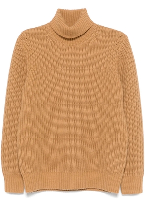 Michael Kors Collection fisherman's knit sweater - Brown