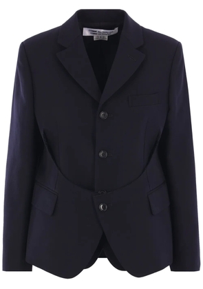 Comme Des Garçons Comme Des Garçons single-breasted blazer - Blue