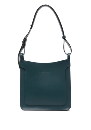 Longchamp small Le Foulonné leather shoulder bag - Blue