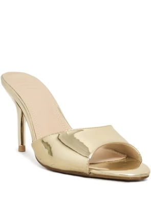 TWENTY FOURHAITCH open-toe stiletto heeled sandals - Gold