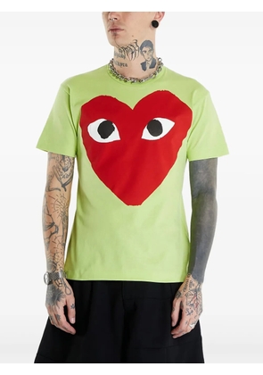 Comme Des Garçons Play cotton T-shirt - Green