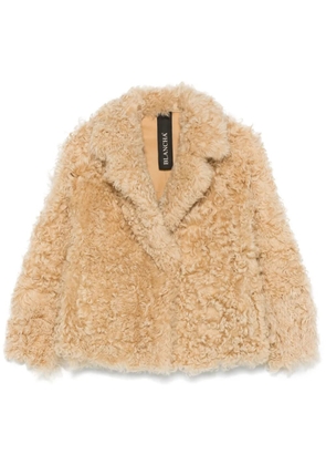 Blancha shearling jacket - Brown