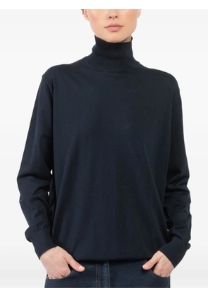Tibi roll-neck top - Blue