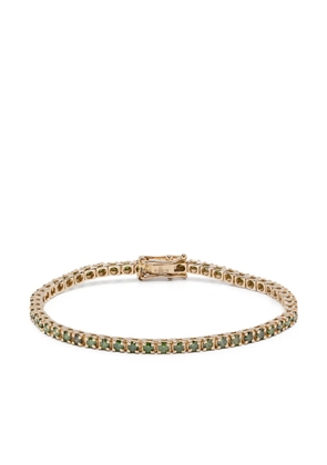 Kolours 14kt yellow gold Spectra tennis bracelet