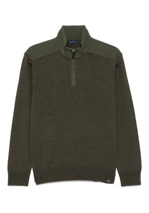 Paul & Shark half-zip wool sweater - Green