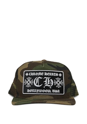 Chrome Hearts hollywood trucker hat - Green