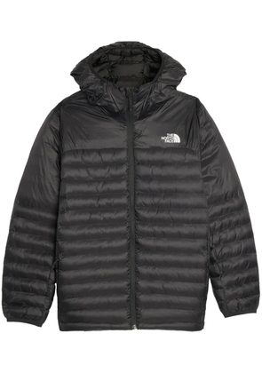 The North Face logo-print padded jacket - Black