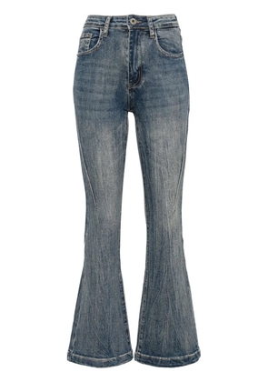 Ground Zero high-rise flared jeans - Blue