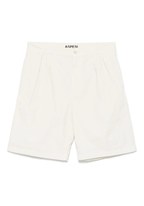 ASPESI cotton shorts - White