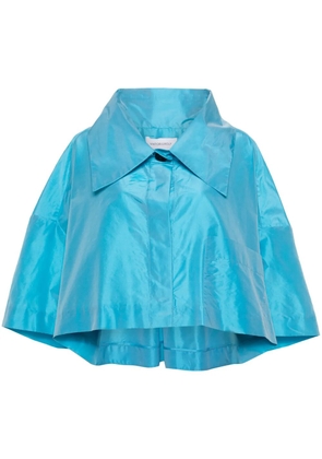 Viktor & Rolf Extreme taffeta shirt jacket - Blue