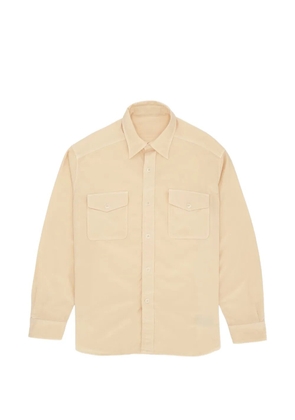 Fortela Cpo twill chest-pocket shirt - Neutrals