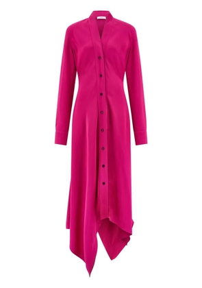 Ferragamo handkerchief shirt dress - Pink
