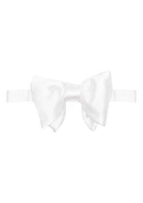 TOM FORD silk bow tie - White