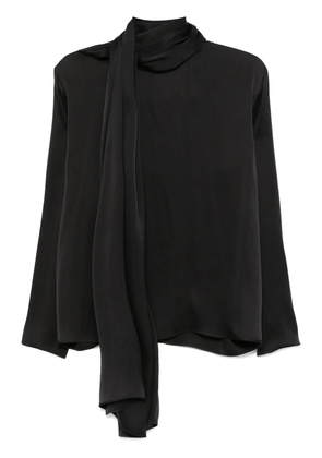 Magda Butrym satin blouse - Black
