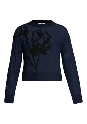 ERDEM crew-neck sweater - Blue